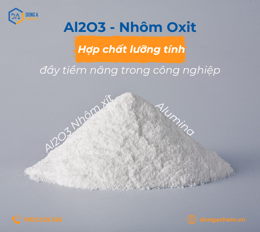  Al2O3 - Nhôm Oxit: Hợp chất lưỡng tính đầy tiềm năng trong công nghiệp